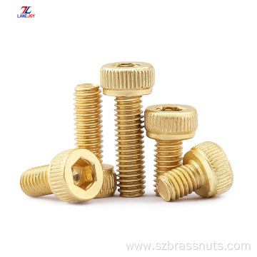 Brass socket head screw cylinder head bolt